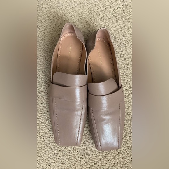 New - Mansur Gavriel Square Toe Loafers in Biscotto - size 36 - Picture 2 of 6